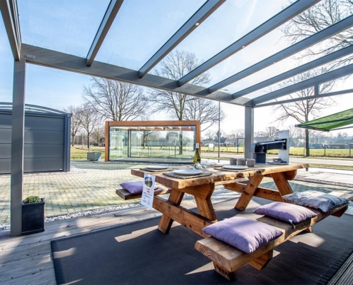 Showroom vanhintum zonwering